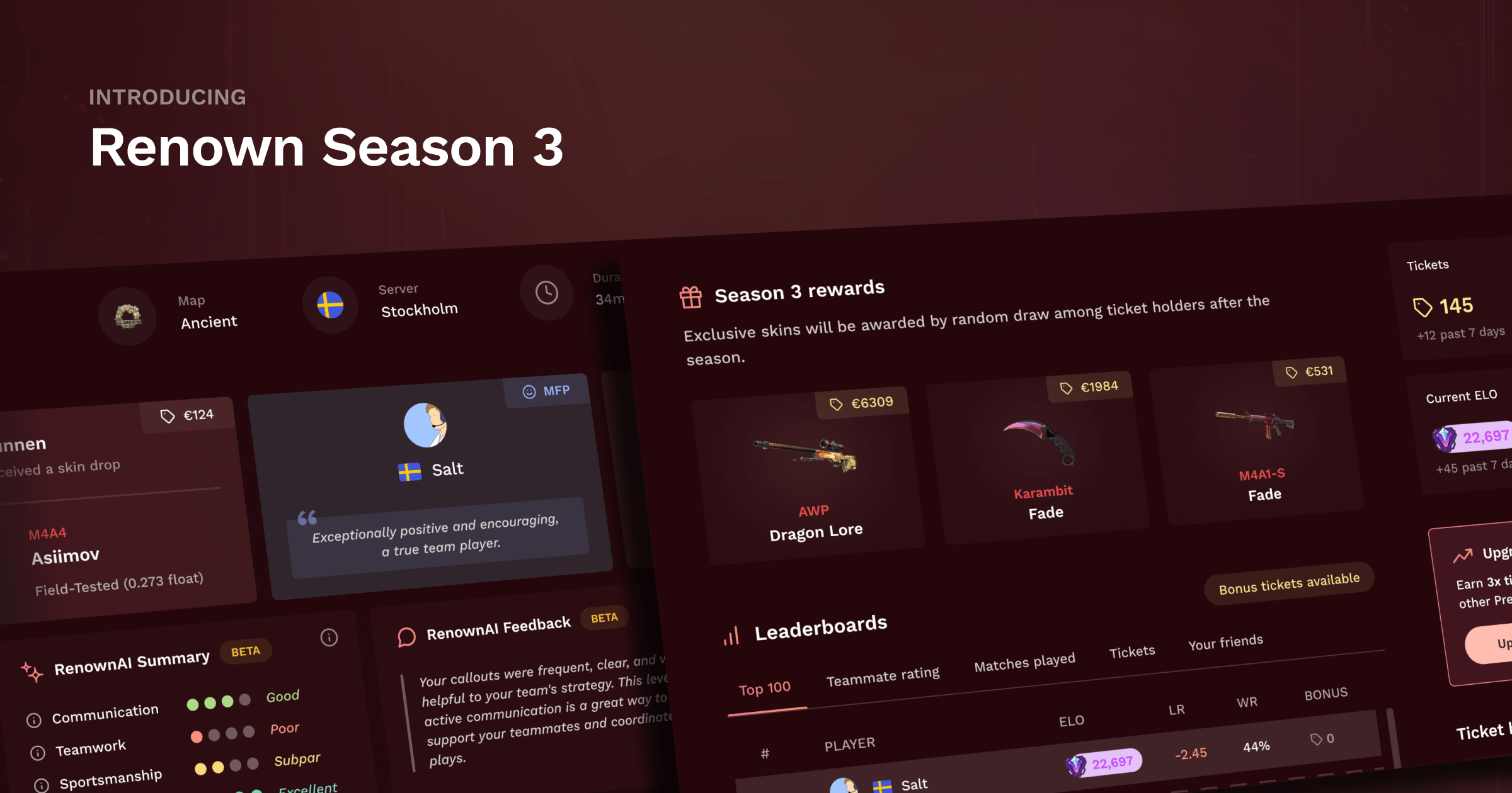 Renown Season 3 Is Here: A New Era of Competition
